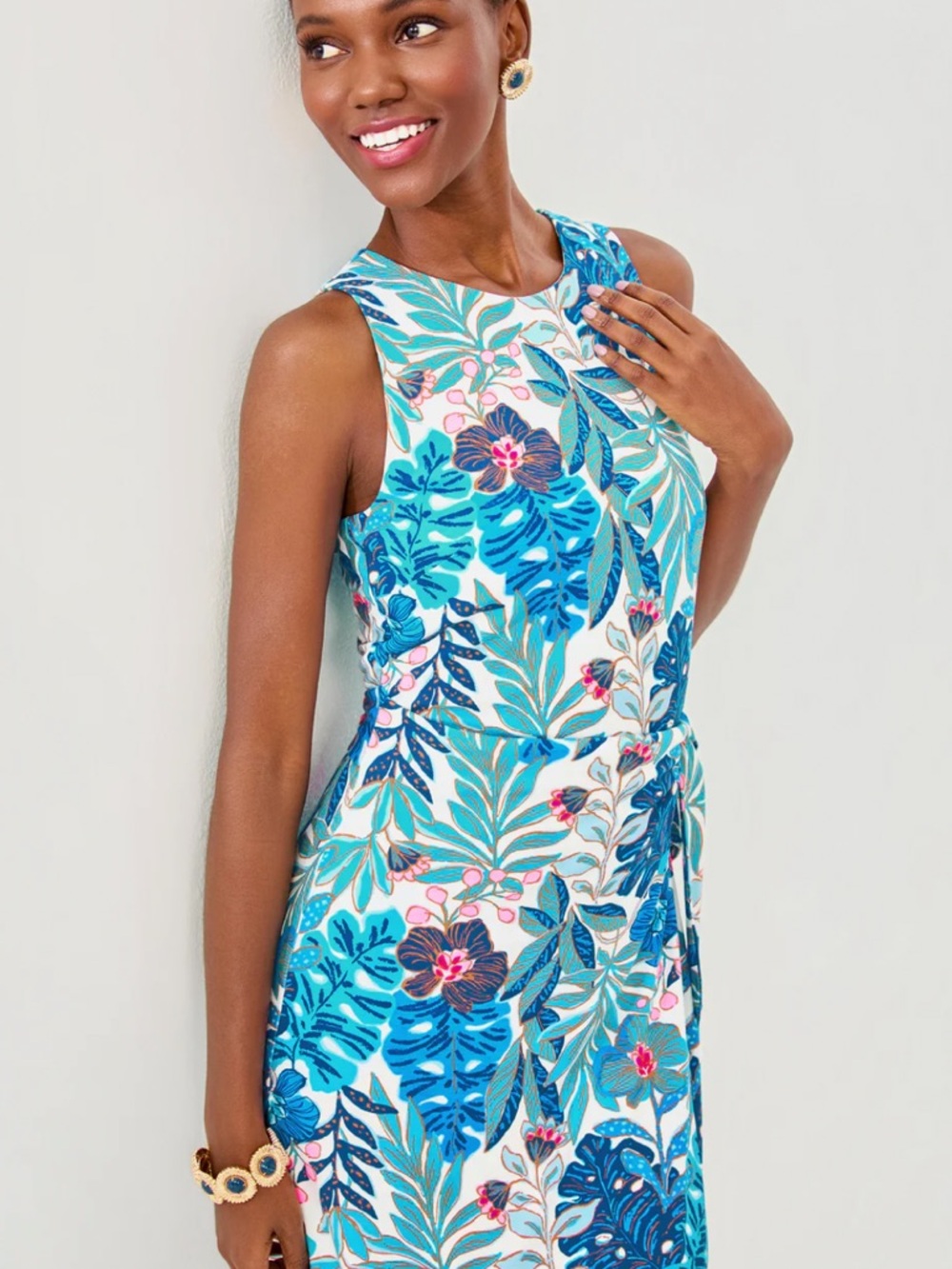 {Lilly Pulitzer} Brand New Estela Midi Dress - Picture 5 of 5